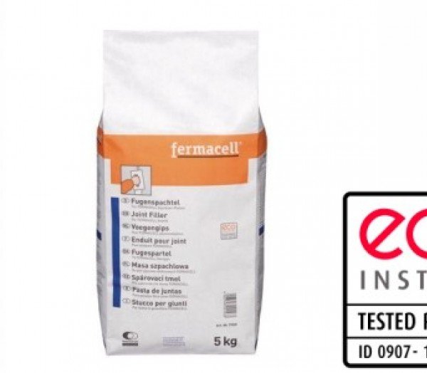 Enduit pour joint en sac papier