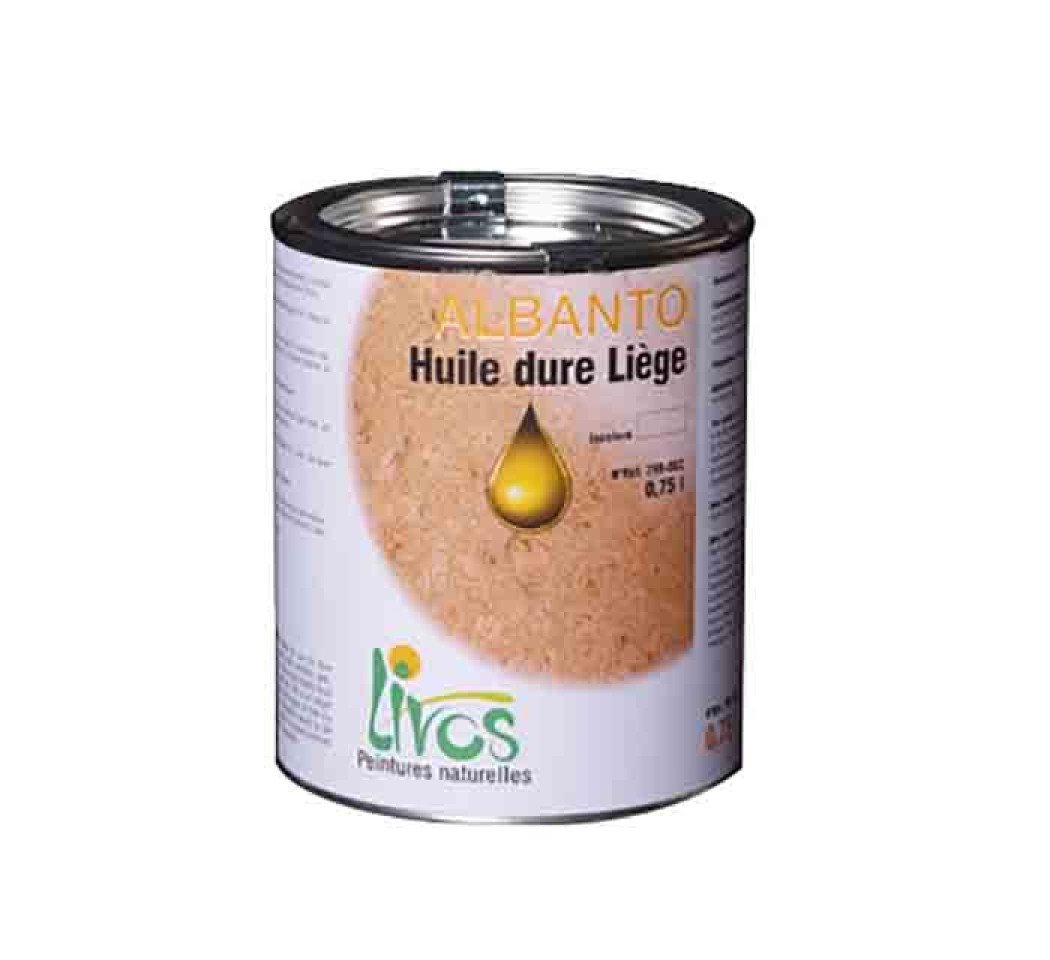 Huile dure incolore, incolore, hydrofuge, 0.75 L
