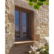 Demi-linteau Manoir 120 cm Terre de sienne