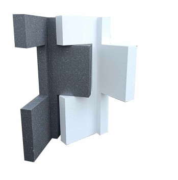 Panneau en polystyrène isolant pour ITE, 1,20x0.60, ép.120mm, PRB