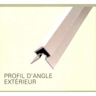 Profil d'angle extérieur en aluminium, 2700 mm