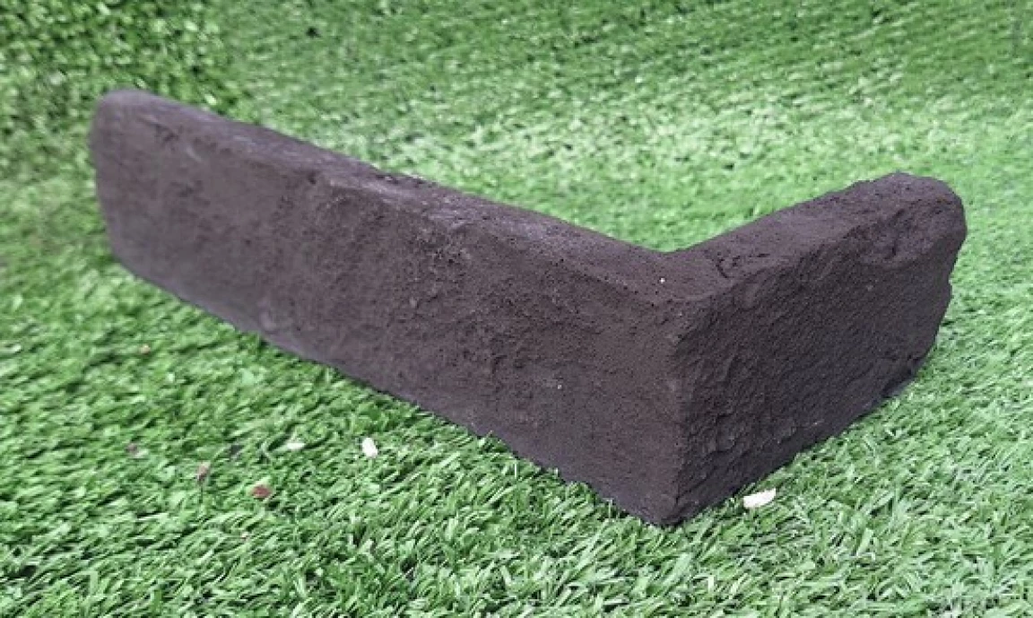 Angle béton brique anthracite