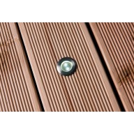 Spot encastré Astrum, pour terrasse, couleur blanche