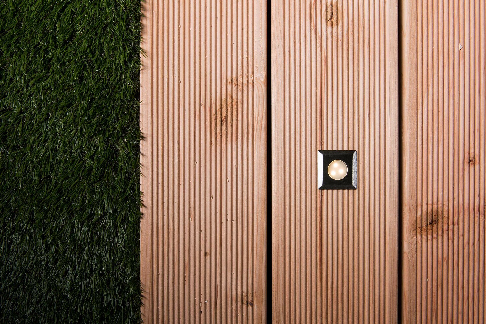 Spot led encastré Atria pour terrasse, couleur blanc chaud