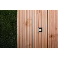 Spot led encastré Atria pour terrasse, couleur blanc chaud