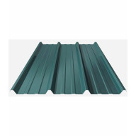 Bac acier 63/100 105 cm x 300 cm, vert (RAL6009), anti condensation