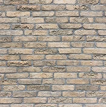 Parement brique Old School ton gris rosé