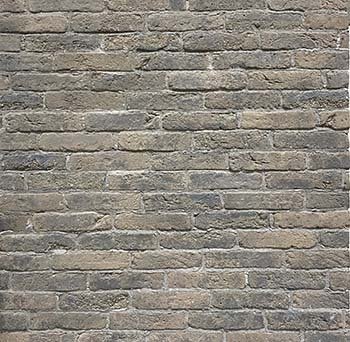 Parement brique Old School ton graphite