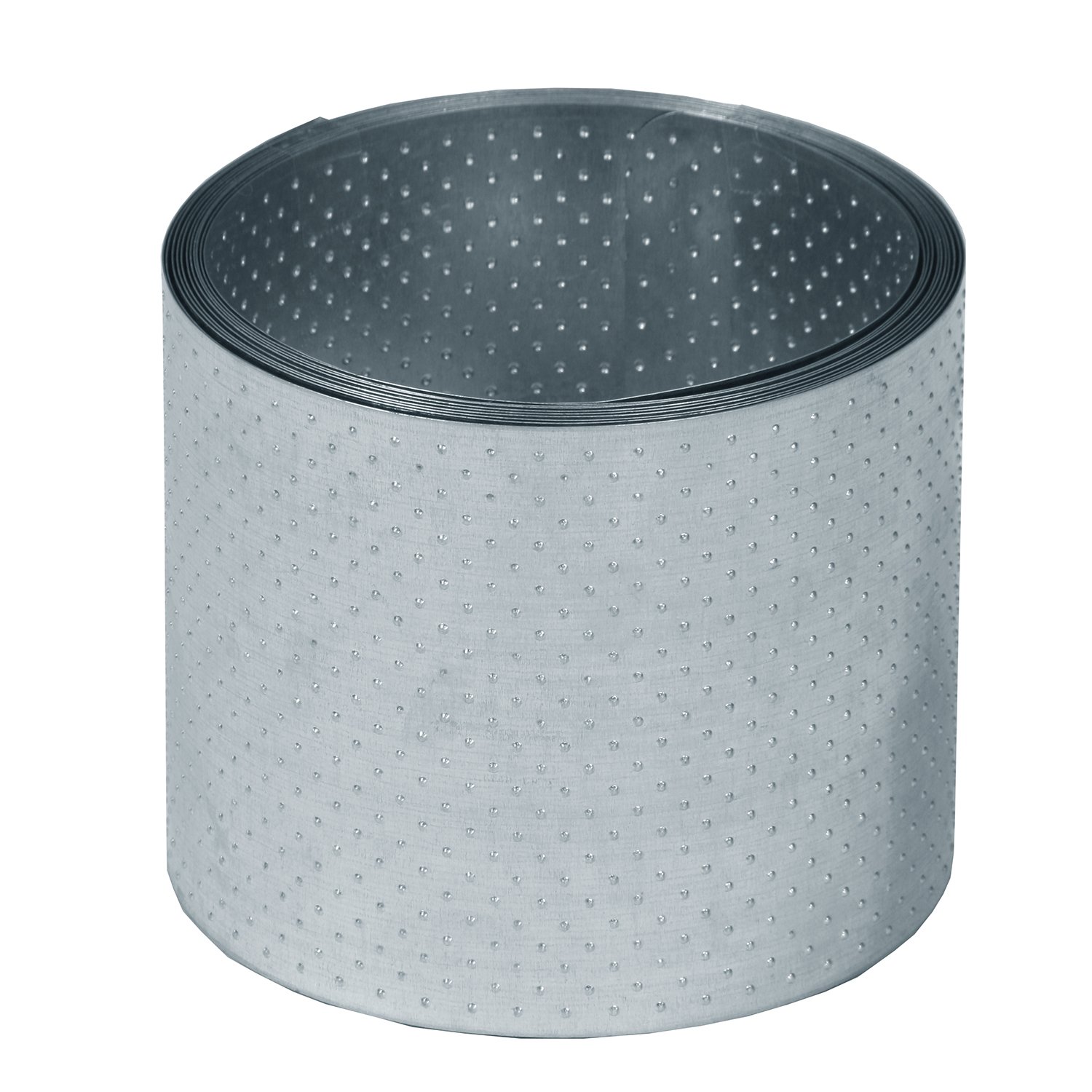 Bordure de pelouse ondulée en métal galvanisé, structure à picots L 500 cm x H 14 cm