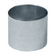 Bordure de pelouse ondulée en métal galvanisé, structure à picots L 500 cm x H 14 cm