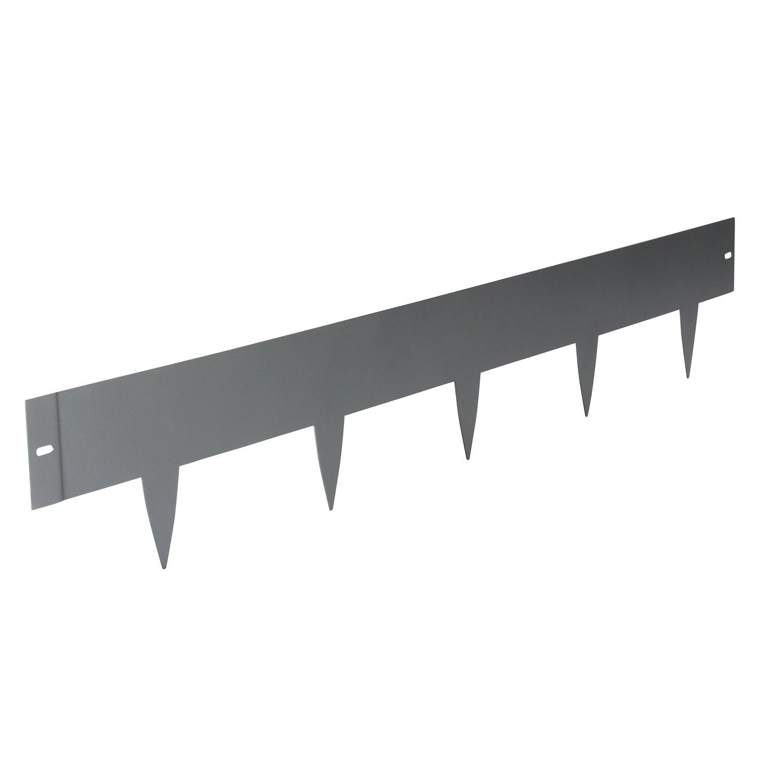 Bordures de pelouse « Spina », en métal galvanisé gris L 103 cm x H 16cm