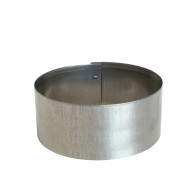 Bordure circulaire en métal galvanisé  Ø 30 cm H 13 cm