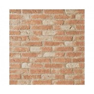 Parement brique flammée