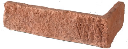 Vignette Brique d'angle rouge