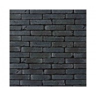 Parement brique black