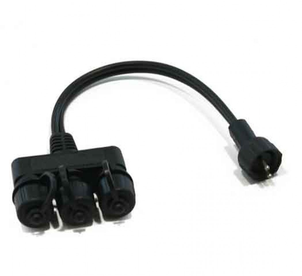 Câble diviseur muni de 3 raccords étanches