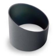 Capot anti-reflet en aluminium couleur anthracite