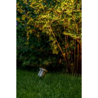 Spot extérieur Catalpa en acier inoxydable