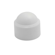 Cache ecrou polyethylène pour écrou héxagonal SW30 blanc