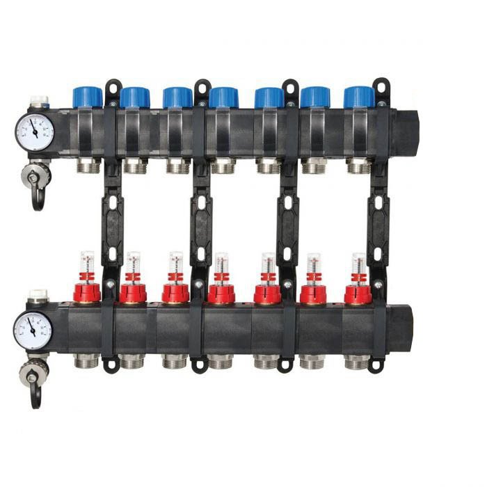 Collecteur 7 départs, composite, modulaire