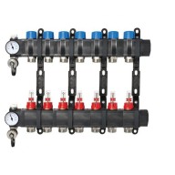 Collecteur 7 départs, composite, modulaire