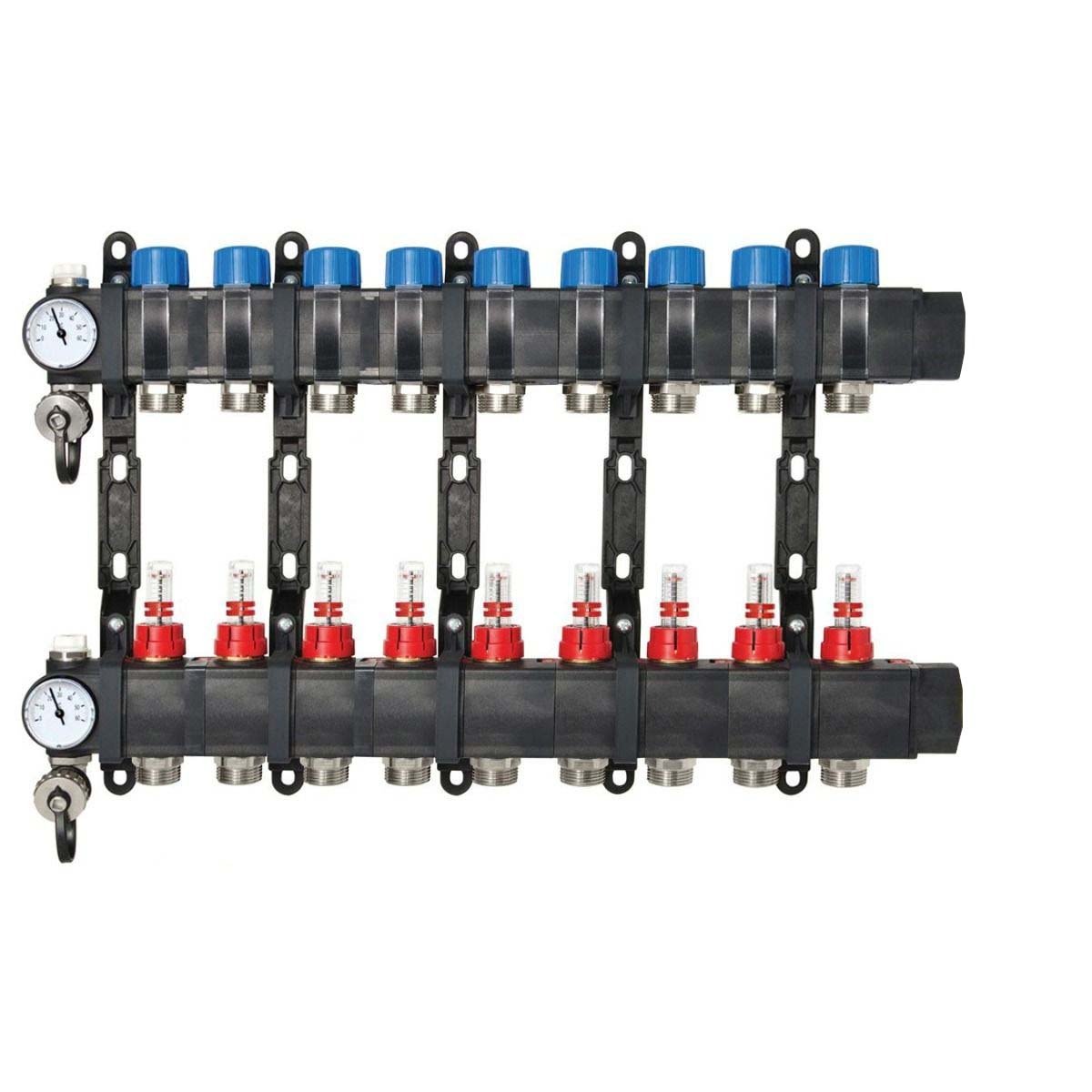 Collecteur 9 départs, composite, modulaire