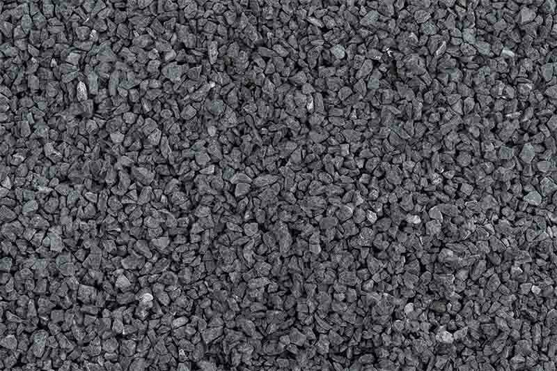Gravier noir ébène concassé, 8/16 mm, big-bag de 500kg