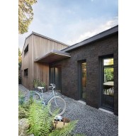 Parement Cubik, ton anthracite