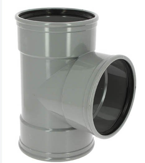 Culotte PVC assainissement M-F, 87°, Ø 110 mm, CR4