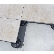 Dallage Pierre de Vianne finition brossée 60 cm x 60 cm x 4 cm (pose sur plots)