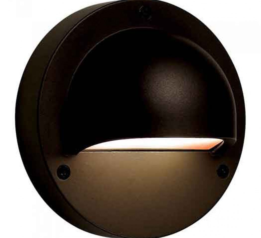 Applique murale extérieure Led Deimos noire