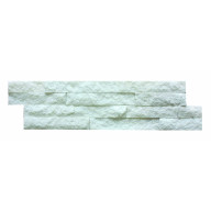 Parement pierre naturelle WHITE DIAMOND, teinte blanc/quartz - PALETTE COMPLETE
