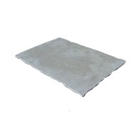 Dalle de sol PONDICHERY en pierre naturelle calcaire d'Inde, bords adoucis, surface vieillie, 60 cm x 90 cm - PALETTE COMPLETE