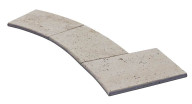 Bain romain pierre naturelle CLASSHADE, 12 pièces, épaisseur 3 cm