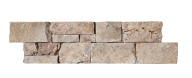Parement pierre naturelle AUTHENTIK Mykonos, base béton avec agrafe - PALETTE COMPLETE