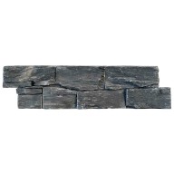 Parement pierre naturelle AUTHENTIK Irazu, base béton avec agrafe - PALETTE COMPLETE