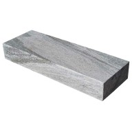 Marche POLAR COLD en granit, bords droits, surface flammée brossée, 35 cm x 100 cm x 15 cm - PALETTE COMPLETE