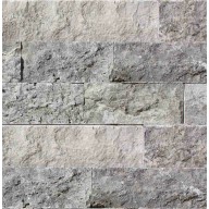 Parement pierre naturel SILVER, longueurs variables, hauteur 10 cm - PALETTE COMPLETE