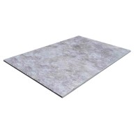 Travertin, dalle de sol ou murale en pierre naturelle TITANIUM GREY, bords adoucis, surface vieillie, 61 cm x 91,5 cm x 1,2 cm - PALETTE COMPLETE