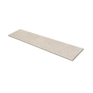 Margelle de piscine ou couvertine CLASSHADE, 1 bord demi-rond, surface vieillie, 33 cm x 140 cm x 3 cm