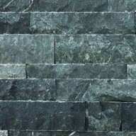 Parement pierre naturelle BLACK, longueurs variables, hauteur panachée