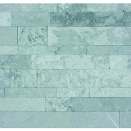 Parement mural marbre NOBILY GREY, lamelles de longueurs variables, largeur 5 cm - 7,5 cm - 10 cm - PALETTE COMPLETE