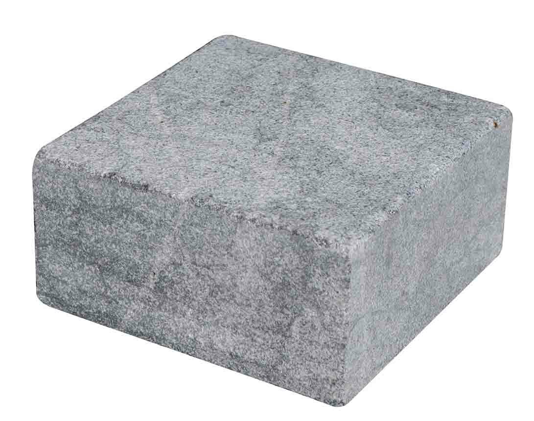 Pavé en marbre NOBILY GREY, 10 cm x 10 cm x 5 cm - PALETTE COMPLETE