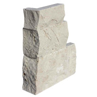 Angle pierre naturelle  LIGHT/ CLASSIC, longueurs variables, hauteur 10 cm - PALETTE COMPLETE