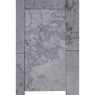 Dalles en marbre NOBILY GREY, bords sciés, surface sablée, 30,5 cm x 61 cm x 1,2 cm - PALETTE COMPLETE