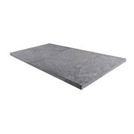 Dalles en marbre NOBILY DARKNESS, bords sciés, surface sablée brossée, 30,5 cm x 61 cm x 2 cm - PALETTE COMPLETE