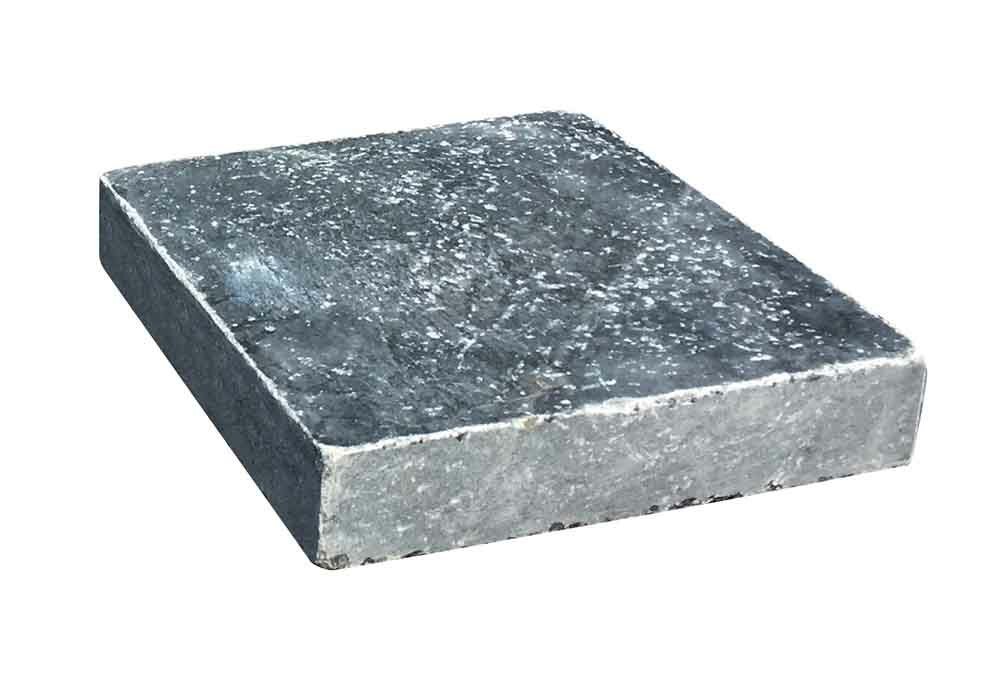 Pavé en marbre noir BLACK PANTHER, 15,25 cm x 15,25 cm x 3,2 cm