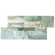 Parement pierre naturelle en petite plaquette, teinte nuancée, en plaquette - PALETTE COMPLETE