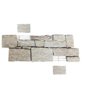 Parement pierre naturelle AUTHENTIK Luz, base acier - PALETTE COMPLETE