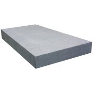 Bordure en marbre NOBILY GREY, bords droits, 20 cm x 50 cm x 8 cm - PALETTE COMPLETE